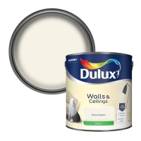 Homebase  Dulux Silk Emulsion Paint Fine Cream - 2.5L