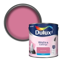 Homebase  Dulux Matt Emulsion Paint Berry Smoothie - 2.5L