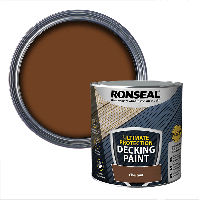 Homebase  Ronseal Ultimate Protection Decking Paint Chestnut - 2.5L