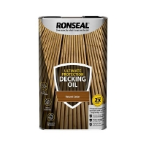 Ronseal Ultimate Protection Decking Oil Natural Cedar - 5L