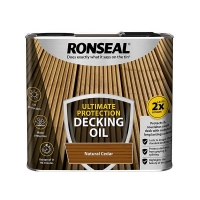 Homebase  Ronseal Ultimate Protection Decking Oil Natural Cedar - 2.5L