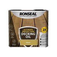 Homebase  Ronseal Ultimate Protection Decking Oil Natural - 2.5L