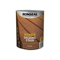 Homebase  Ronseal Quick Drying Decking Stain Rich Teak 5L