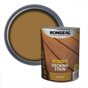Ronseal Quick Drying Decking Stain Country Oak - 5L £36.00