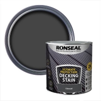 Homebase  Ronseal Ultimate Protection Decking Stain Charcoal - 2.5L