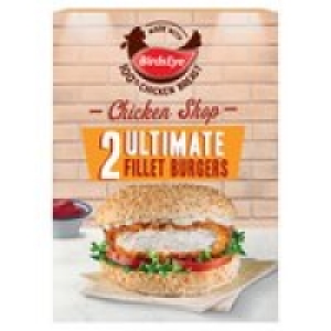 Birds Eye Chicken Shop 2 Ultimate Fillet Burgers £2.50