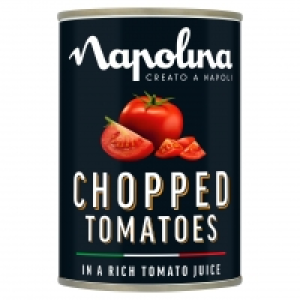 Napolina Chopped Tomatoes in a Rich Tomato Juice 400g £1.00