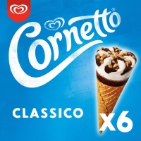 Iceland  Cornetto Ice cream cone Classico 6 x 90 ml