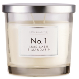 Lime, Basil & Mandarin Glass Candle
