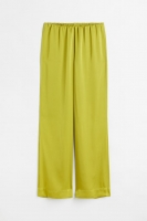 Wide satin trousers £19.00