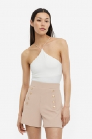 Button-front shorts £6.00