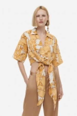 Tie-detail blouse £10.00