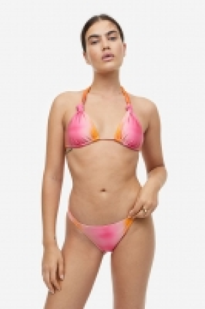 Padded triangle bikini top £8.00