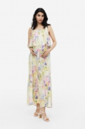 MAMA Flounce-trimmed nursing dress £22.00