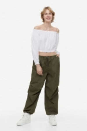 Off-the-shoulder blouse £10.00