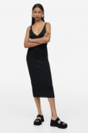Rib-knit bodycon dress £19.00