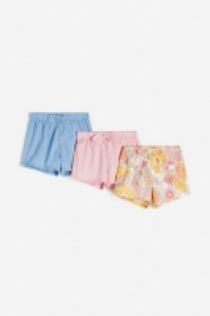 3-pack cotton shorts £7.00