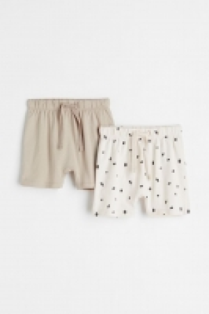 2-pack cotton shorts £5.00