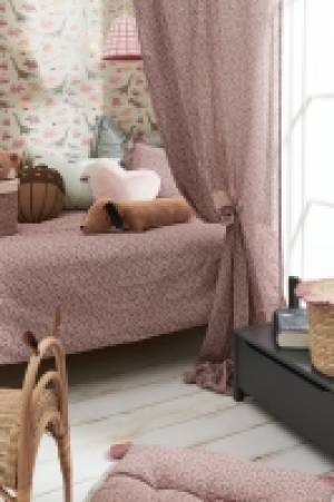 1-pack linen-blend curtain