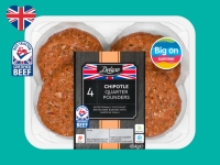 Lidl  Deluxe 4 Chipotle British Beef Quater Pounders