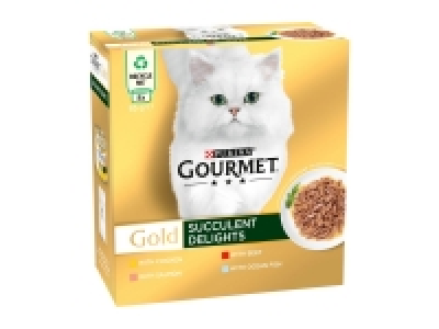 Gourmet Gold Cat Food Savoury Cake Meat and Fish
