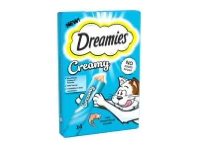 Dreamies Creamy Cat Treats with Salmon
