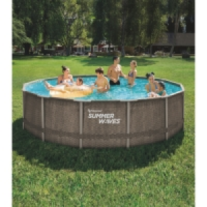 Elite Rattan Frame Pool 14ft