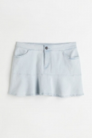 Peplum-hem denim skirt £5.00