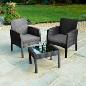 BMStores  Bali Armchair Bistro Set 3pc