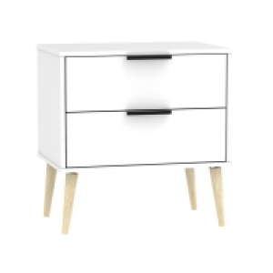 Drayton Chest of Drawers White 2 Drawers £154.00