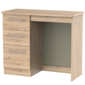 Colby Desk Natural 3 Drawers £184.00