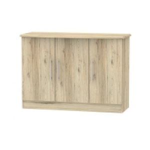 Colby Large Cupboard Natural 3 Doors £244.00