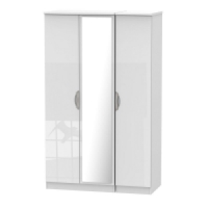 Weybourne Tall Wardrobe White 3 Doors £514.00