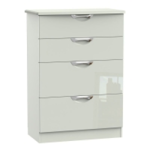 Weybourne Tall Chest of Drawers Off-white 4 Drawers £249.00