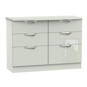 Weybourne Large Chest of Drawers Off-white 6 Drawers £294.00