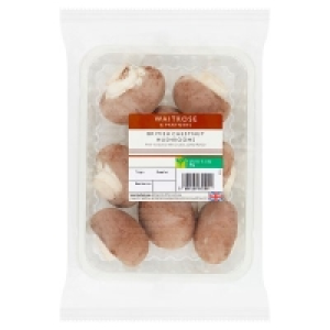 Waitrose Chestnut Mushrooms250g £0.90