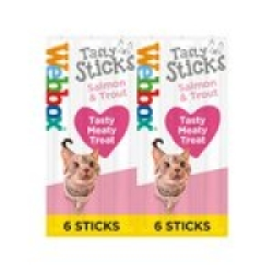 Webbox Cats Delight 6 Tasty Sticks with Salmon & Trout £1.20