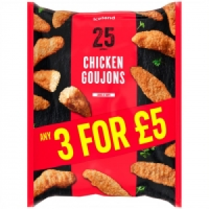 Iceland 25 (approx.) Chicken Goujons 400g £2.50