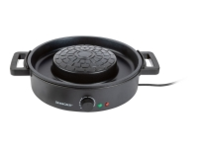 Silvercrest 2-in-1 Tabletop Grill with Hot Pot