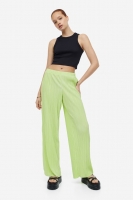 HM  Pleated jersey trousers