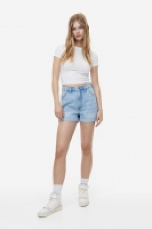 High-waisted cargo shorts £12.00