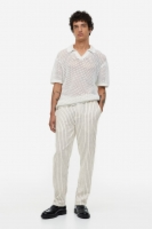 Regular Fit Linen-blend trousers £13.00