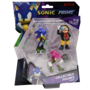 Netflix Sonic Prime Figures 3pk - Assorted