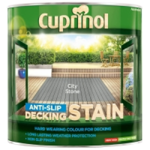 Cuprinol Anti-Slip Decking Stain City Stone 2.5L £21.00