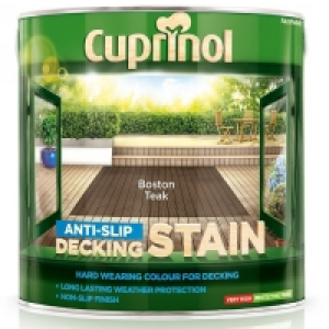 Cuprinol Anti-Slip Decking Stain Boston Teak 2.5L £21.00