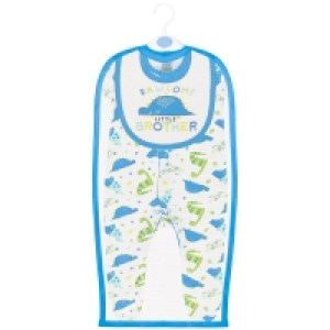 Little Brother Baby Set 2pc - Dinosaur