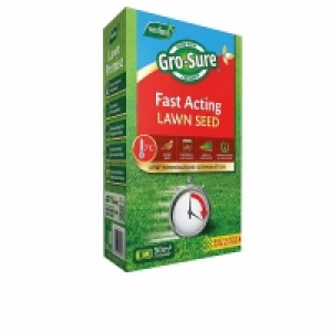 Gro-Sure Fast Acting Lawn Seed - 50m² £16.00