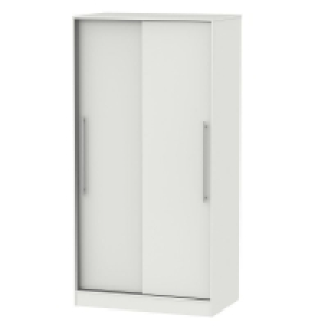 Colby Tall Sliding Door Wardrobe Light Grey 2 Doors £334.00