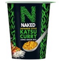 Morrisons  Naked Rice Long Grain Rice Japanese Katsu Curry