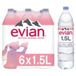Evian Still Mineral Water £4.50